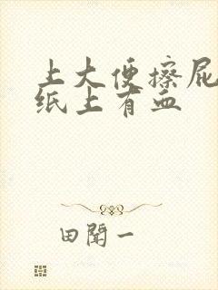 上大便擦屁股时纸上有血