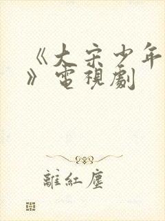 《大宋少年志2》电视剧