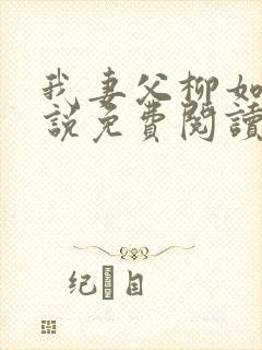 我妻父柳如烟小说免费阅读