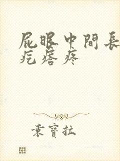 屁眼中间长了个疙瘩疼