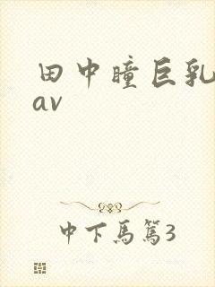 田中瞳巨乳在线av