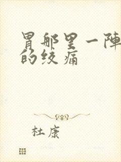 胃那里一阵一阵的绞痛