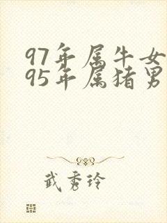 97年属牛女与95年属猪男婚姻怎样