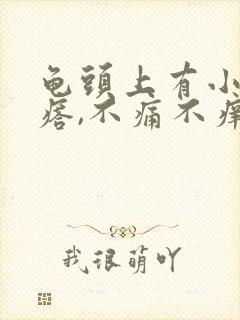 龟头上有小红疙瘩,不痛不痒