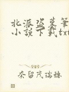 北派盗墓笔记 小说下载txt封面