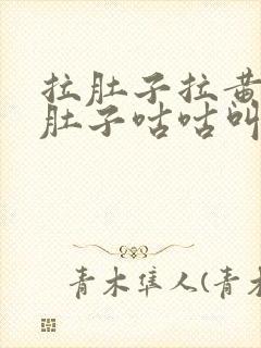 拉肚子拉黄稀水肚子咕咕叫封面