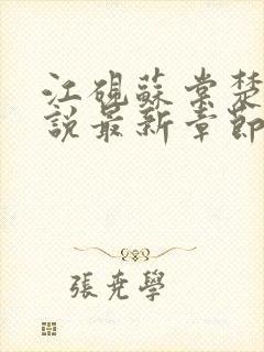 江砚苏棠楚俏小说最新章节免费阅读