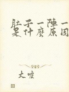 肚子一阵一阵痛是什么原因