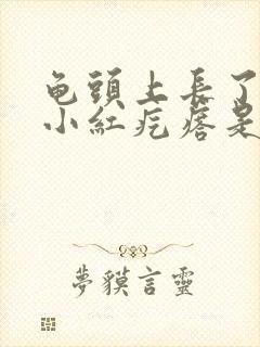 龟头上长了几个小红疙瘩是怎么回事