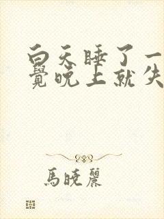 白天睡了一会午觉晚上就失眠封面