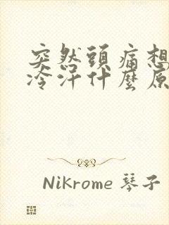 突然头痛想吐出冷汗什么原因引起的