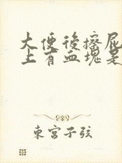 大便后擦屁股纸上有血块是咋回事