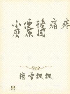 小便后痛疼是什么原因