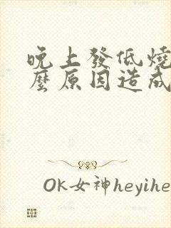 晚上发低烧是什么原因造成的