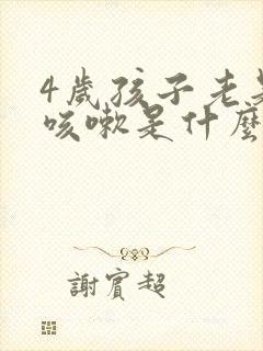 4岁孩子老是干咳嗽是什么原因