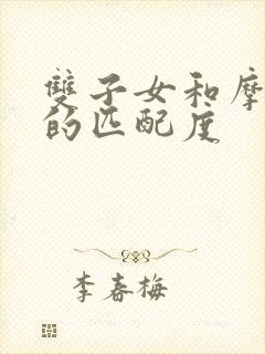 双子女和摩羯男的匹配度