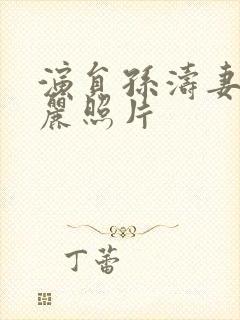 演员孙涛妻子李丽照片封面