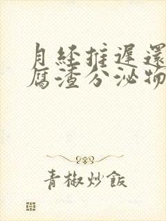 月经推迟还有豆腐渣分泌物