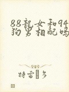 88龙女和94狗男相配吗
