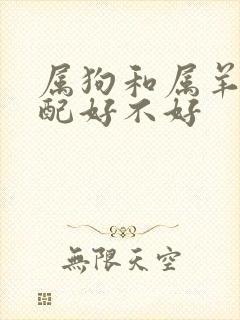 属狗和属羊的婚配好不好