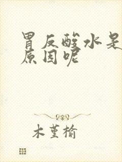 胃反酸水是什么原因呢