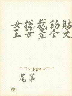 女总裁的贴身兵王萧晨全文阅读