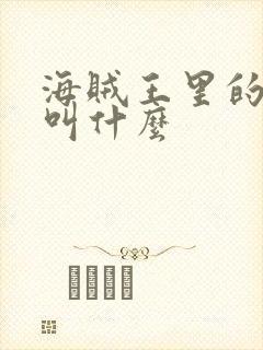 海贼王里的小鹿叫什么封面