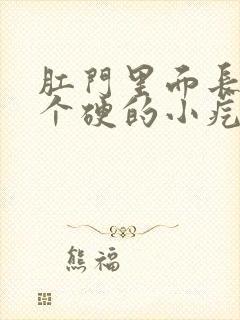 肛门里面长了一个硬的小疙瘩