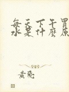 每天下午胃反酸水是什么原因引起的