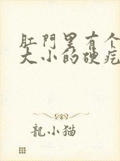 肛门里有个米粒大小的硬疙瘩