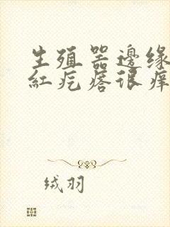 生殖器边缘扁平红疙瘩很痒封面