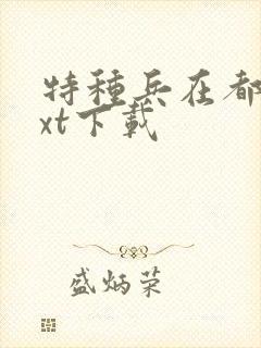特种兵在都市txt下载