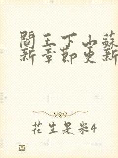 阎王下山苏文最新章节更新时间