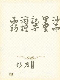 西游记里沙僧挑的担子里面装的是什么东西