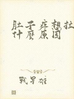 肚子疼想拉屎是什么原因封面