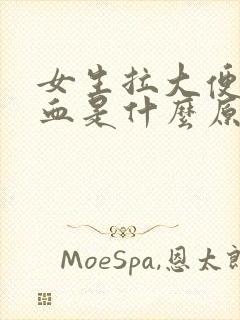 女生拉大便时出血是什么原因