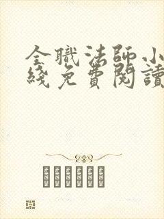 全职法师小说在线免费阅读封面