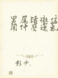 男属猪微信头像用什么运气好