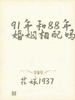 91年和88年婚姻相配吗封面