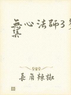 无心法师3多少集封面
