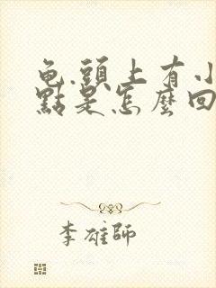 龟.头上有小红点是怎么回事还痒