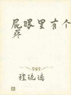 屁眼里有个疙瘩疼