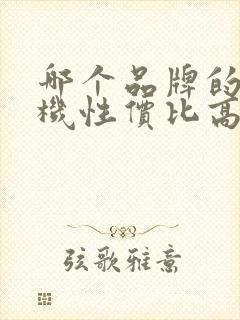 哪个品牌的电视机性价比高