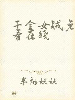 千金女贼免费观看在线封面