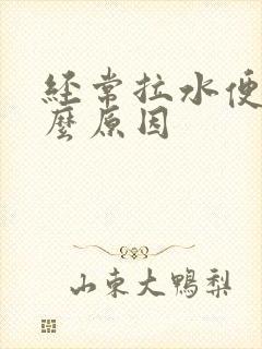 经常拉水便是什么原因