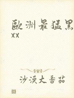 欧洲最猛黑人xxx