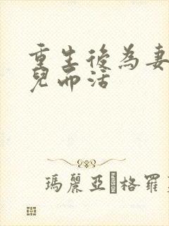 重生后为妻子女儿而活封面