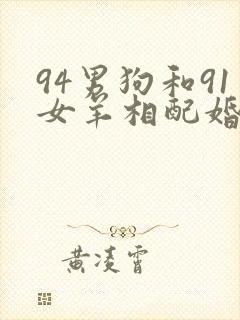 94男狗和91女羊相配婚姻如何