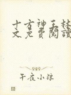 十方神王林天全文免费阅读