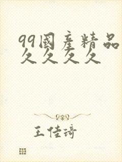 99国产精品久久久久久